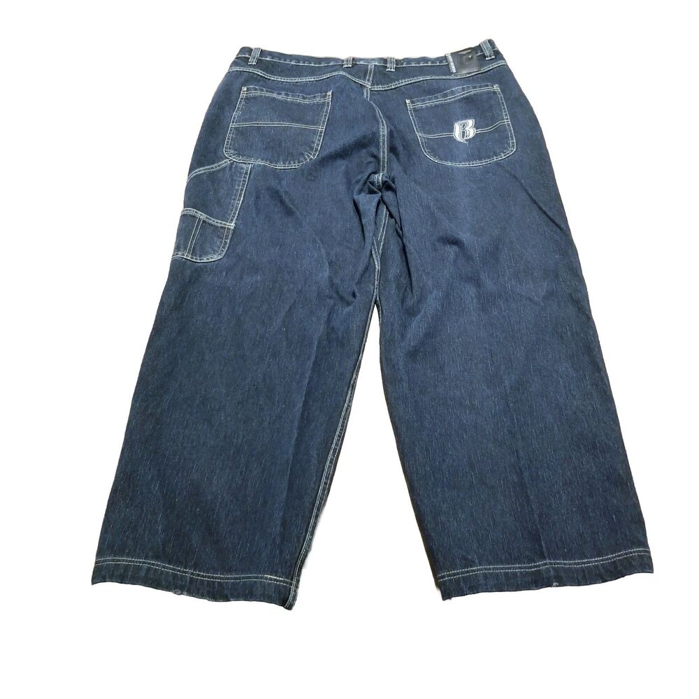 Ruff Ryders Dirty Denim Jeans Men's 42 Baggy 90's Hip Hop Skater DMX (42×30) - Picture 3 of 5